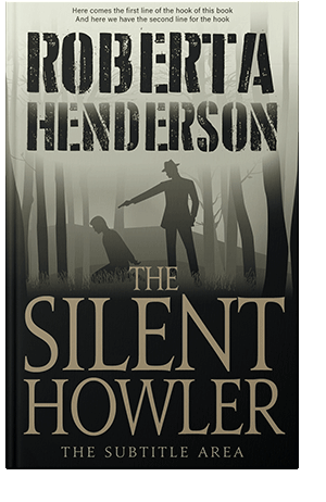 Pre Made Book Cover Log Cabin