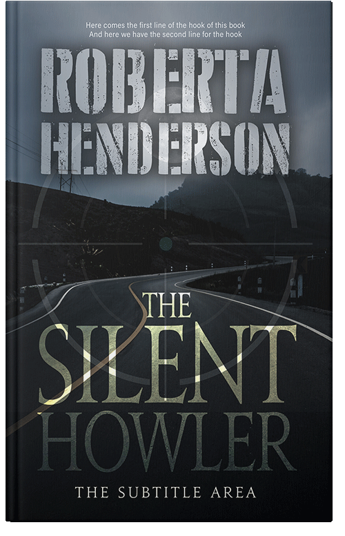 Front view of Premade Mystery & Thriller & Suspense Book Cover - Shark