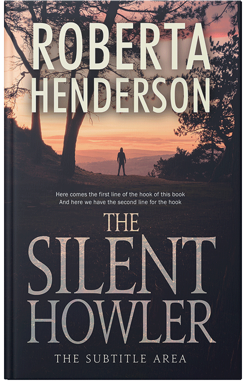 Front view of Premade Mystery & Thriller & Suspense Book Cover - Akaroa