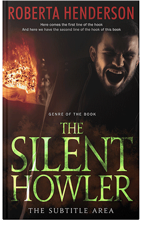 Pre Made Book Cover Crowshead