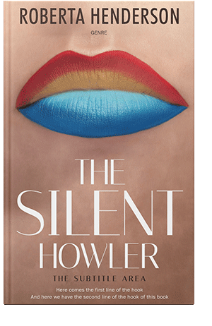 Pre Made Book Cover Brandy Rose