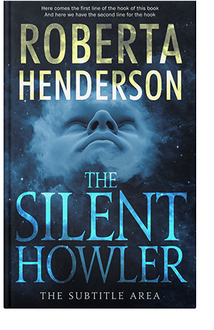 Pre Made Book Cover Ebony