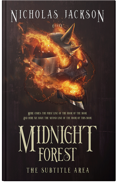 Front view of Premade Horror Book Cover - Gondola