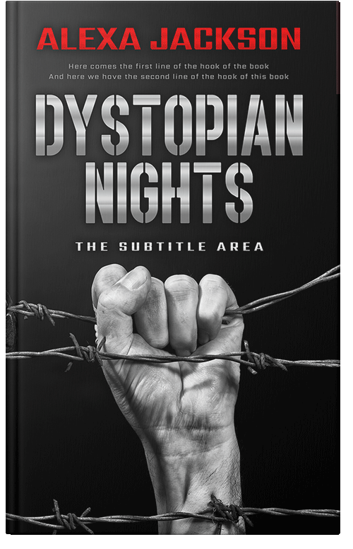 Front view of Premade Mystery & Thriller & Suspense Book Cover - Cod Gray