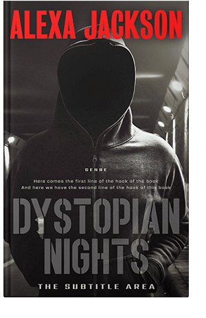 Pre Made Book Cover Cod Gray