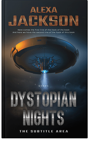 Premade Book Cover Shark