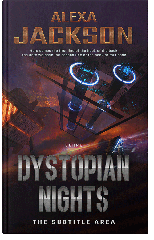 Front view of Premade Science Fiction Book Cover - Gondola