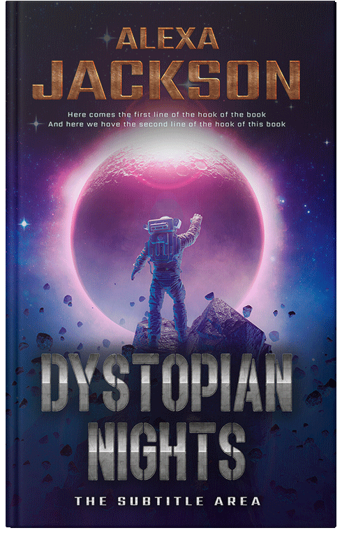 Front view of Premade Science Fiction Book Cover - Haiti