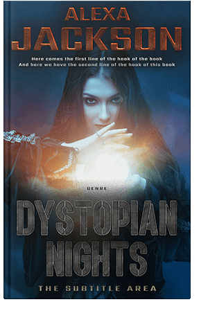 Pre Made Book Cover Ebony Clay