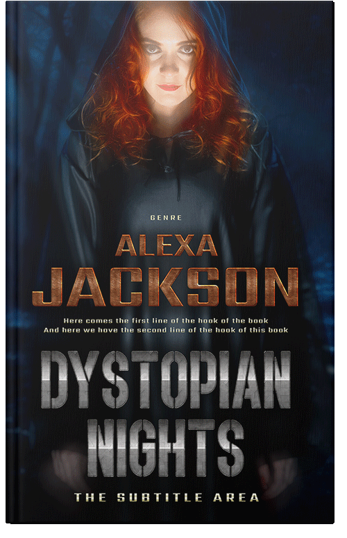 Front view of Premade Fantasy Book Cover - Bunker