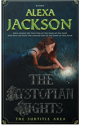 Pre Made Book Cover Aztec