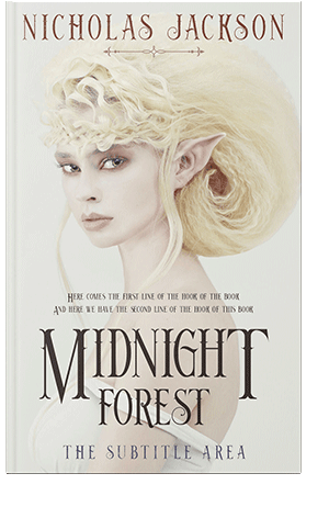 Pre Made Book Cover Satin Linen