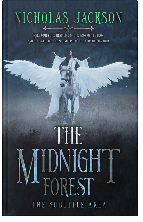 Front view of Premade Fantasy Book Cover - Mirage