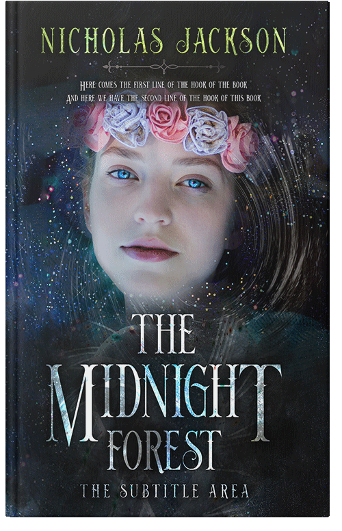 Front view of Premade Fantasy Book Cover - Chatelle