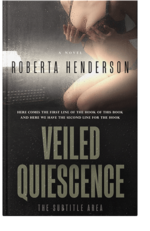 Pre Made Book Cover Cocoa Brown