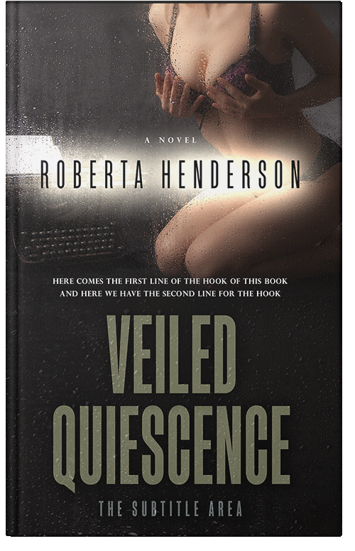 Front view of Premade Erotica Book Cover - Cocoa Brown