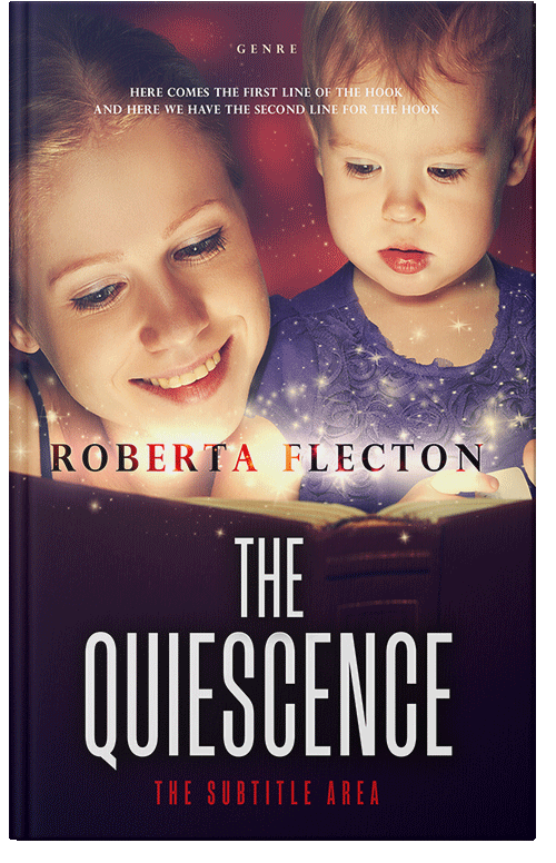 Front view of Premade Family & Parenting Book Cover - Cashmere