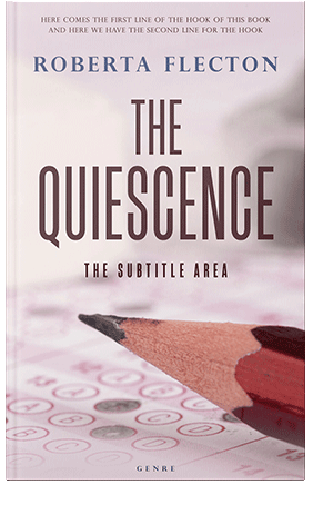 Pre Made Book Cover Soft Peach