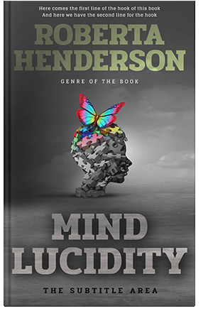 Pre Made Book Cover Lunar Green