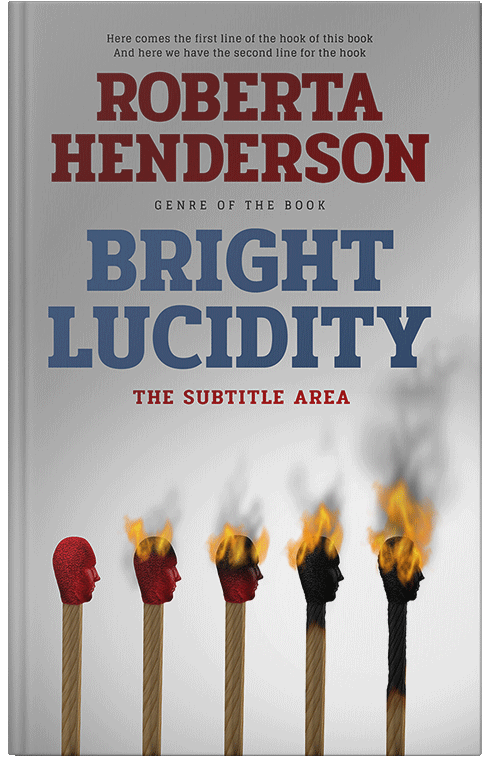 Front view of Premade Politics & Law & Society Book Cover - Cloud