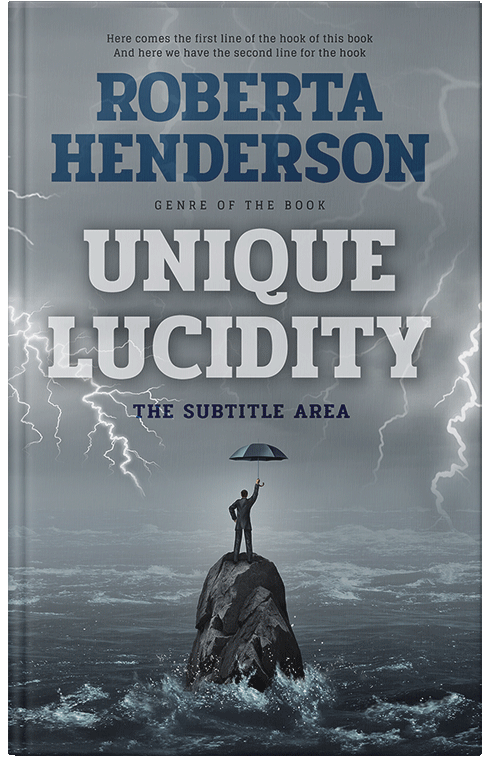 Front view of Premade Business Book Cover - Rolling Stone