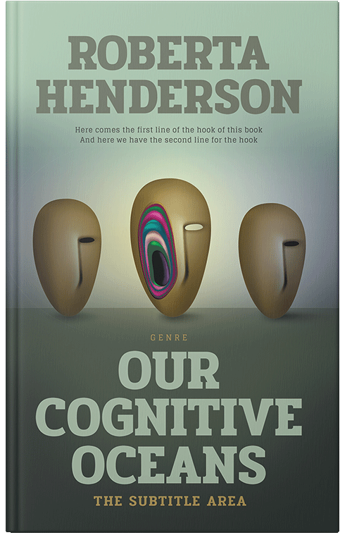 Front view of Premade Self-Improvement & Self-Help Book Cover - Siam