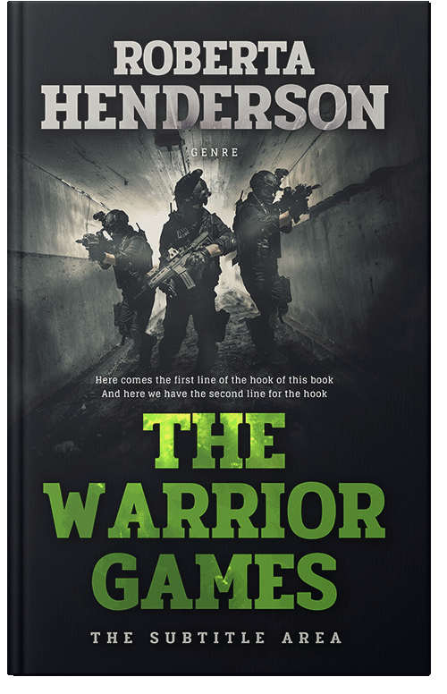 Front view of Premade Mystery & Thriller & Suspense Book Cover - Woodsmoke