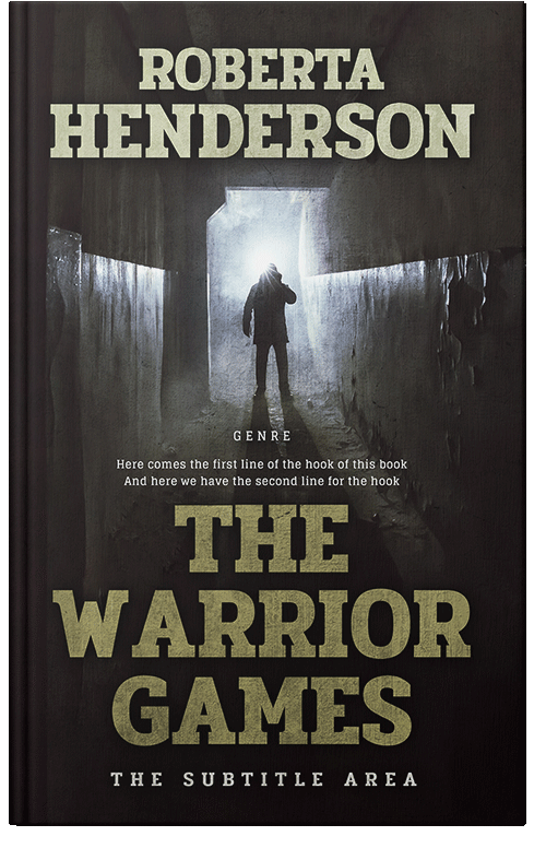 Front view of Premade Mystery & Thriller & Suspense Book Cover - Eagle