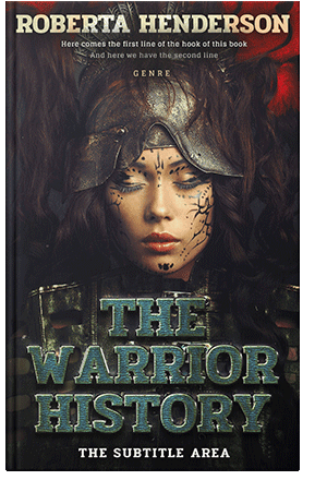 Pre Made Book Cover Thunder