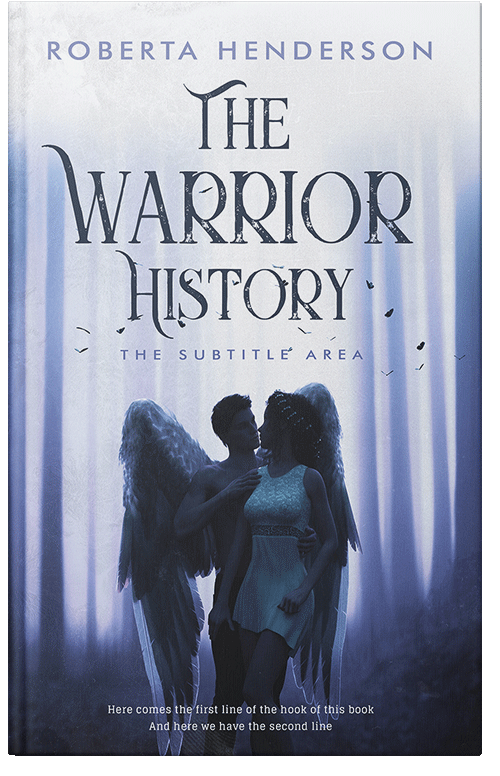 Front view of Premade Surreal Book Cover - Botticelli