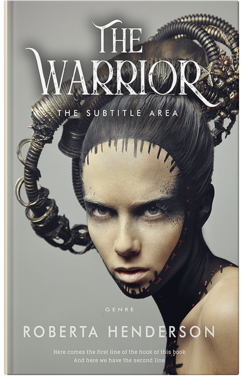 Front view of Premade Surreal Book Cover - Nomad