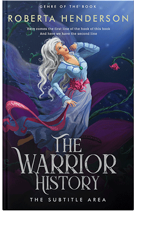 Pre Made Book Cover Ebony