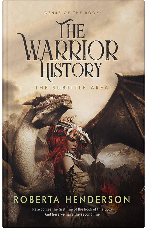 Front view of Premade Fantasy Book Cover - Gondola