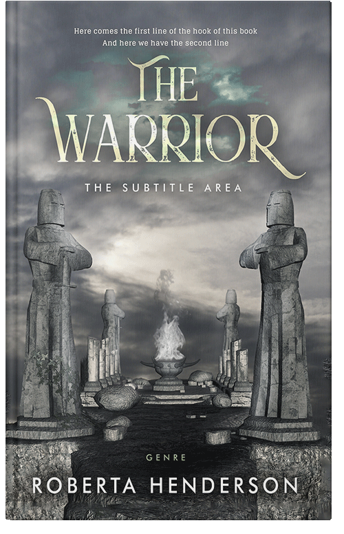 Front view of Premade Science Fiction Book Cover - Corduroy