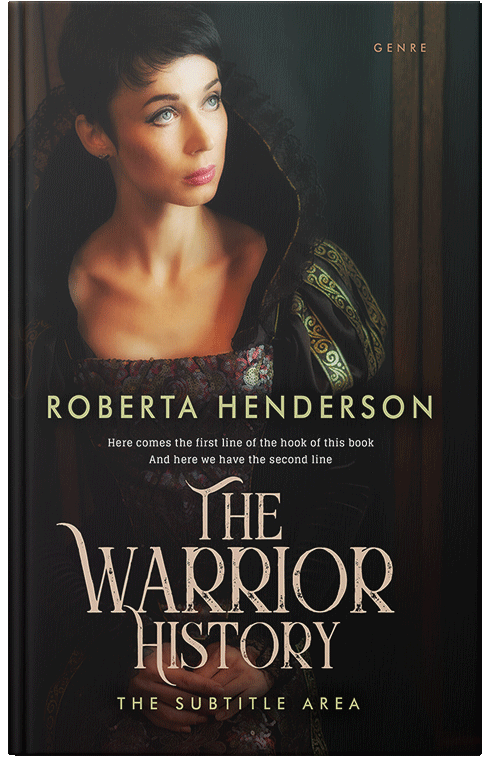 Front view of Premade Historical Book Cover - Cod Gray