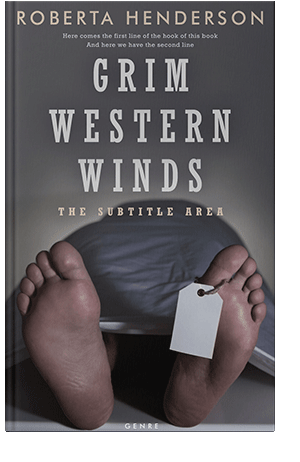 Pre Made Book Cover Gravel