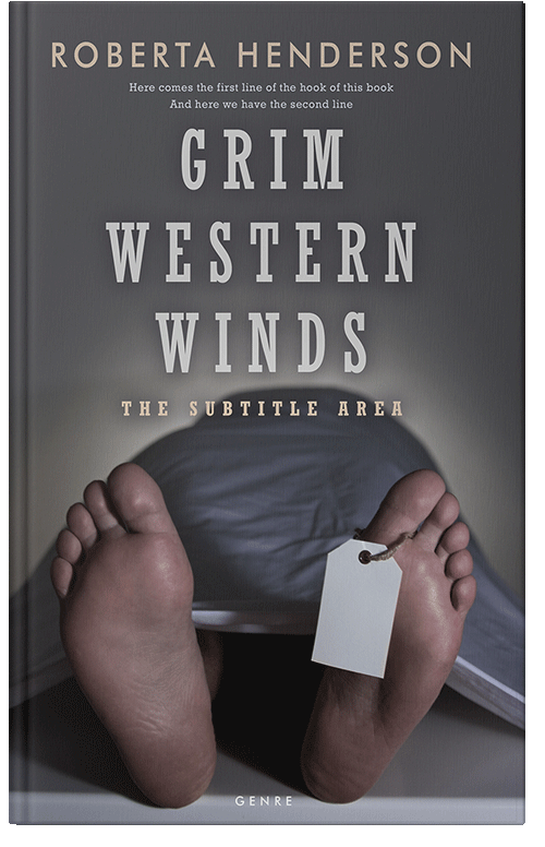 Front view of Premade Mystery & Thriller & Suspense Book Cover - Gravel