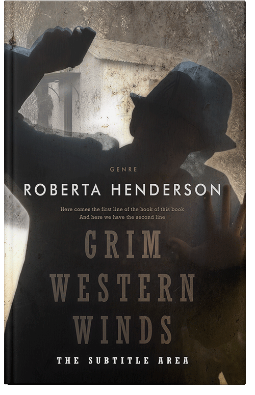 Front view of Premade Mystery & Thriller & Suspense Book Cover - Zeus