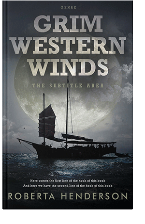 Pre Made Book Cover Shark