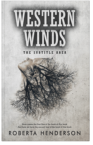 Premade Book Cover Timberwolf