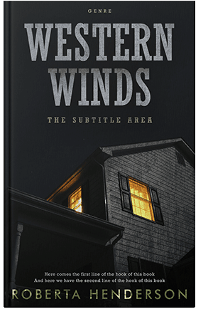 Pre Made Book Cover Woodsmoke