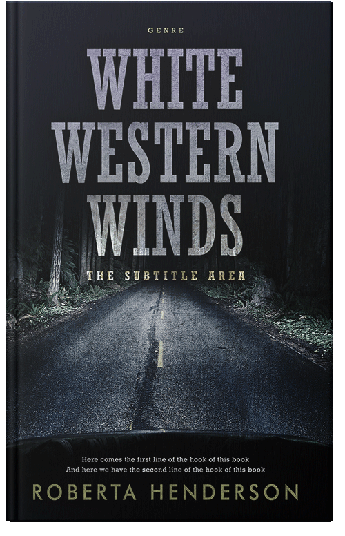 Front view of Premade Mystery & Thriller & Suspense Book Cover - Manatee