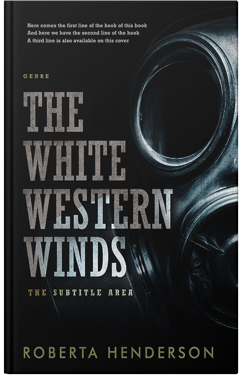 Front view of Premade Apocalyptica Book Cover - Bunker