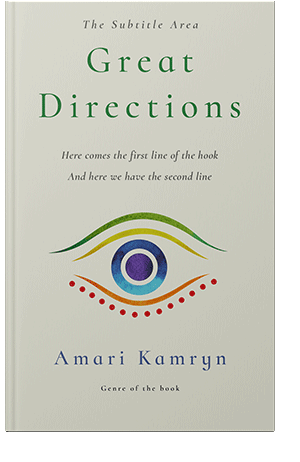 Pre Made Book Cover Moon Mist