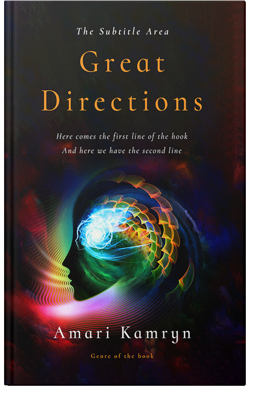 Front view of Premade Health & Mind & Body Book Cover - Woodsmoke