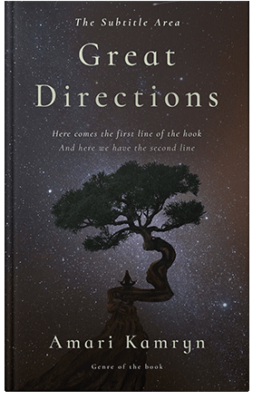 Pre Made Book Cover Thunder