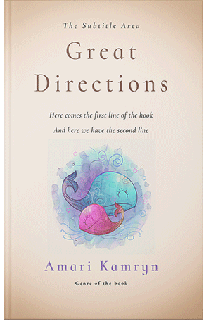 Premade Book Cover Dawn Pink