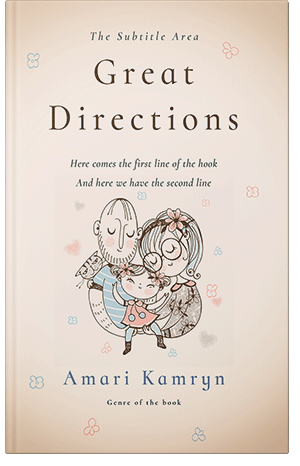 Premade Book Cover Linen