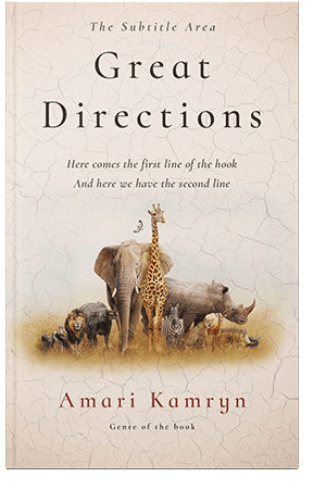 Pre Made Book Cover Merino