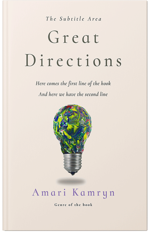 Front view of Premade Education Book Cover - Linen